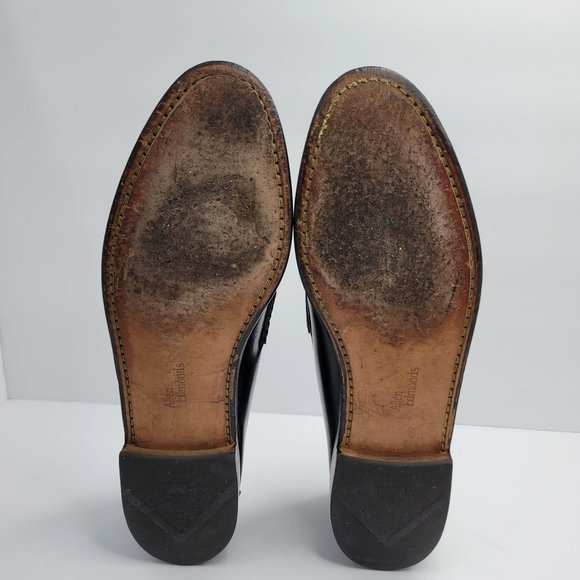 Allen Edmonds Walden Penny Loafer Men's Casual Dress Shoes Black US Size 12B - Picture 7 of 8